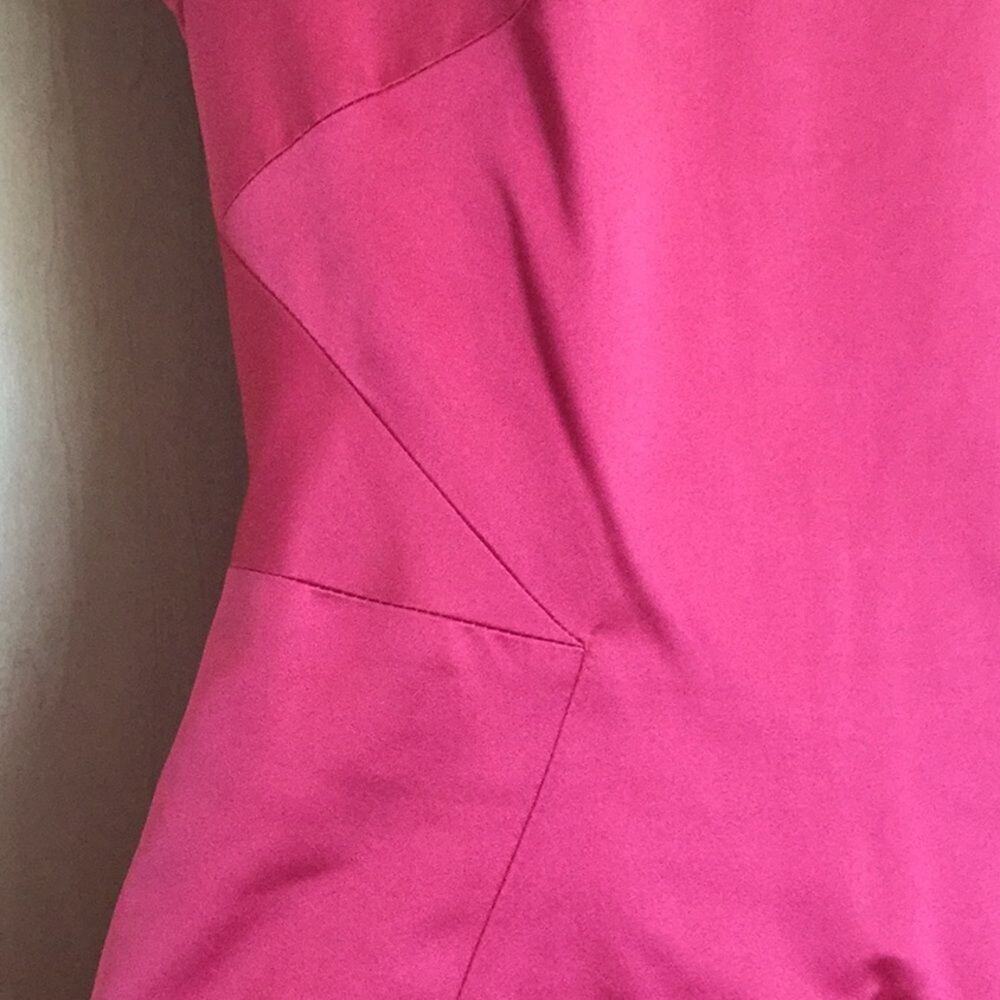 ZAC POSEN COCKTAIL DRESS, FUCHSIA. - Picture 4 of 16